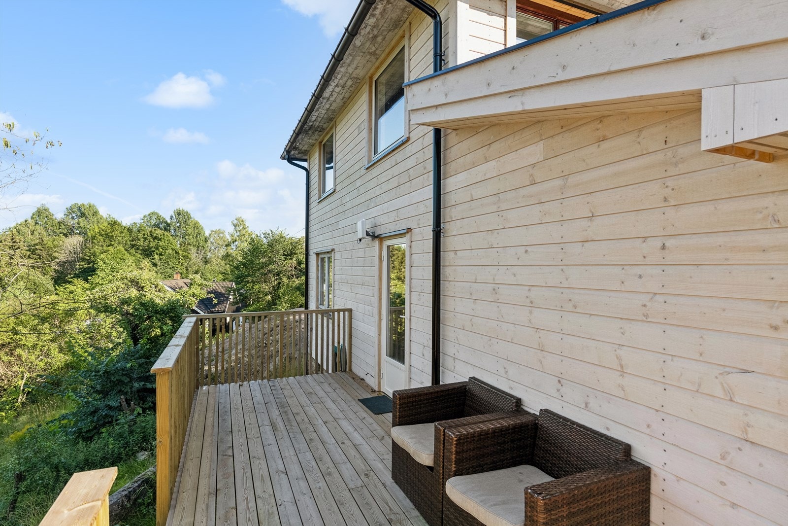 Plass til utemøbler og blepantning. Galleribilde