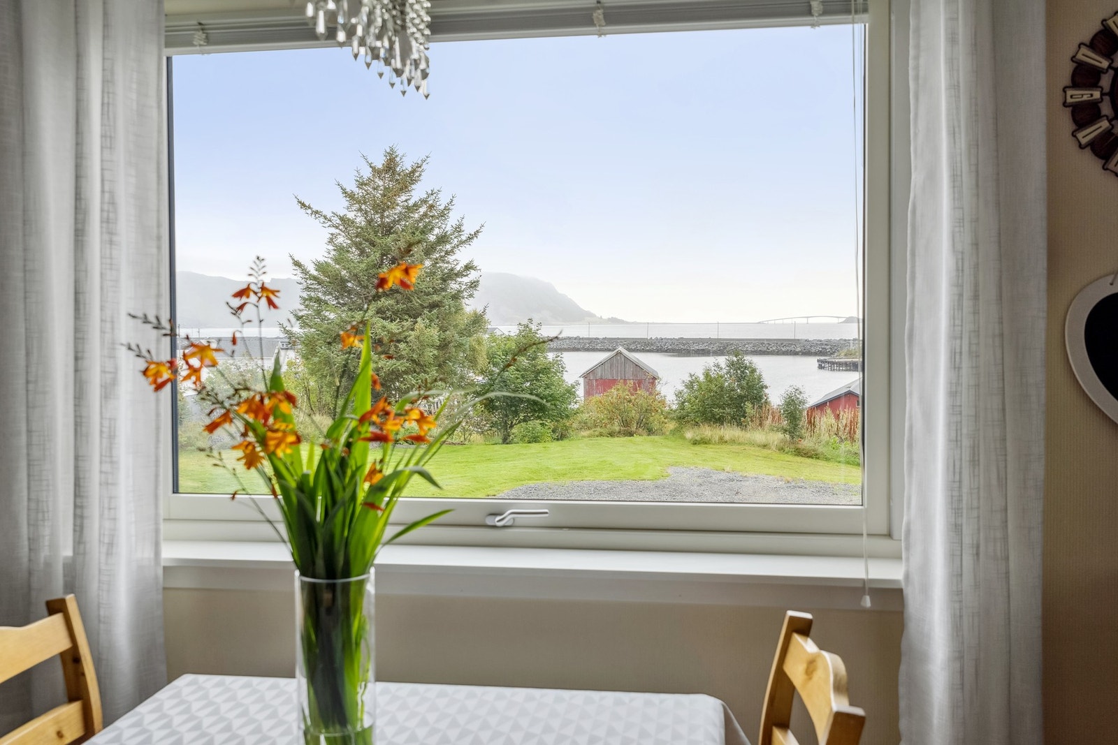 Her kan du nyte frokosten til denne nydelige utsikten her! Galleribilde
