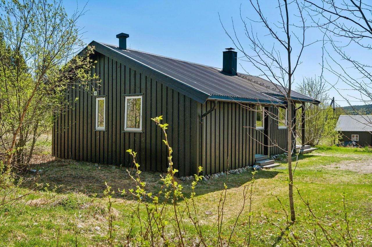 Lettstelt enebolig med stue, kjøkken, bad og 2 soverom på ett plan Galleribilde