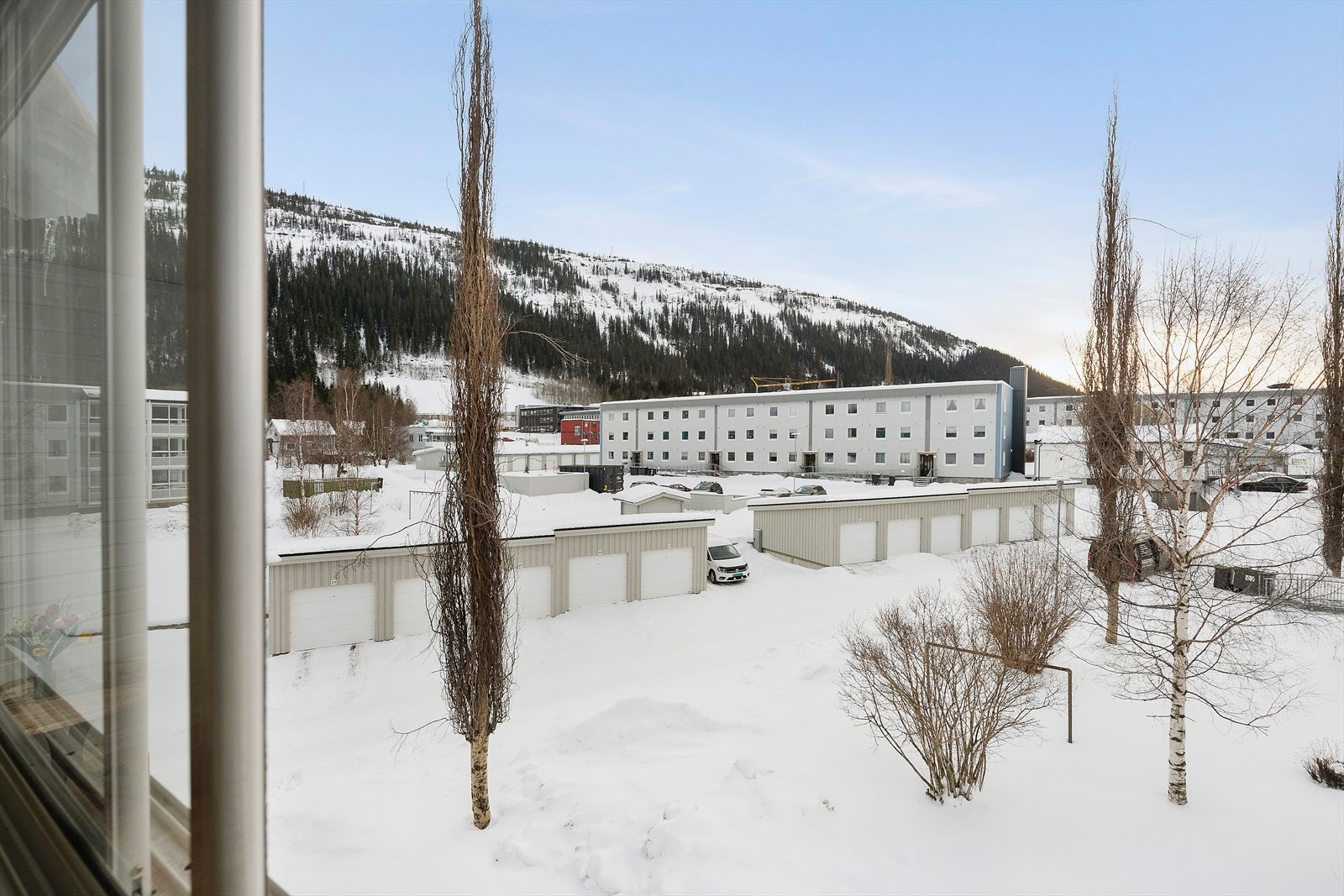 Utsikt fra balkongen. Galleribilde