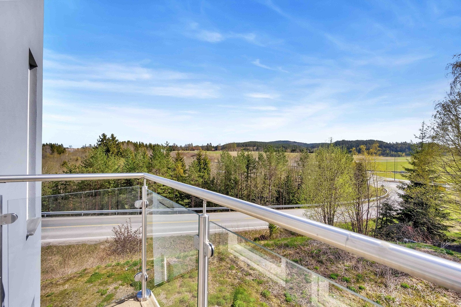 Utsikt fra balkong v/ soverom. Galleribilde