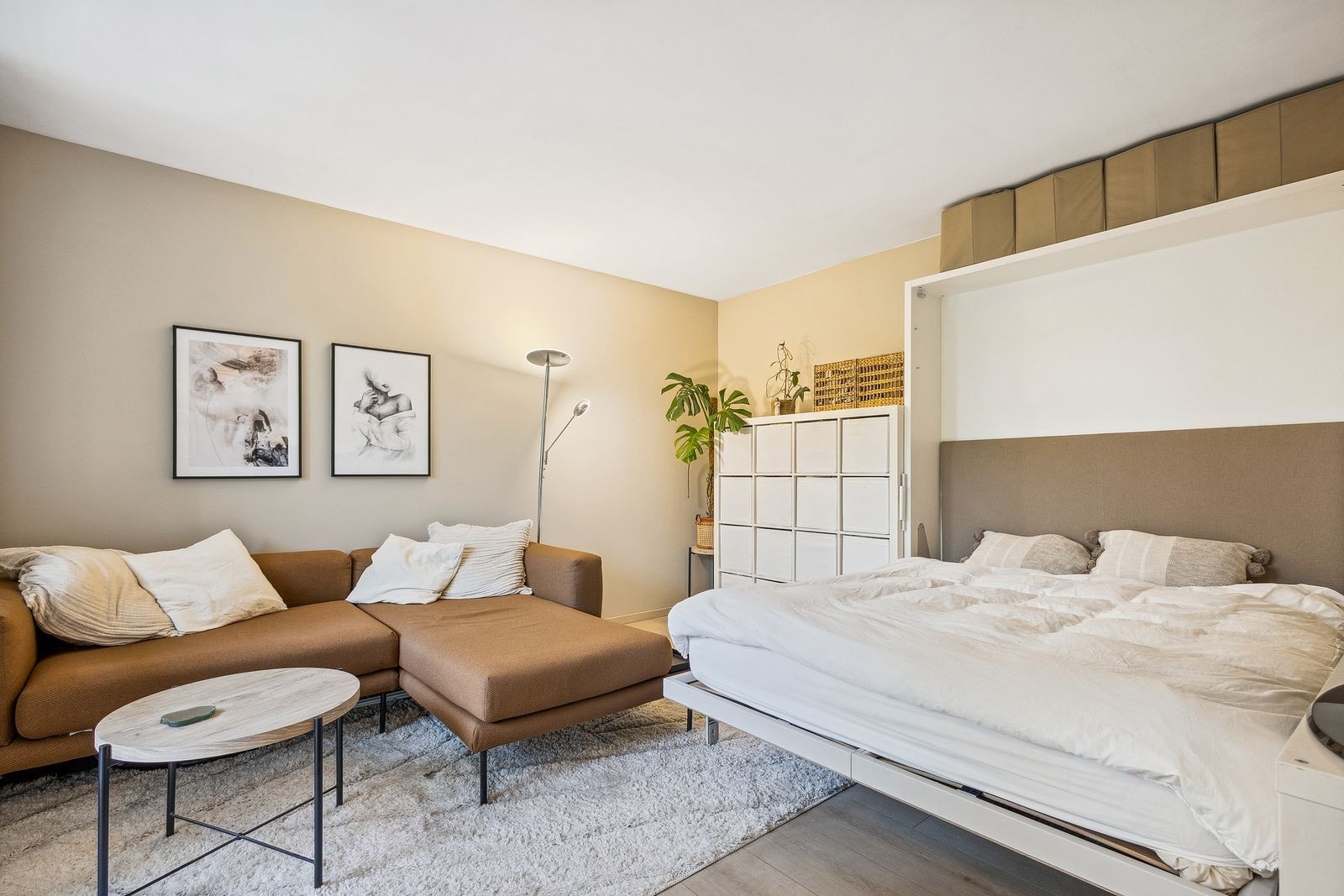 Skapseng følger med leiligheten, og vil bli stående. Galleribilde