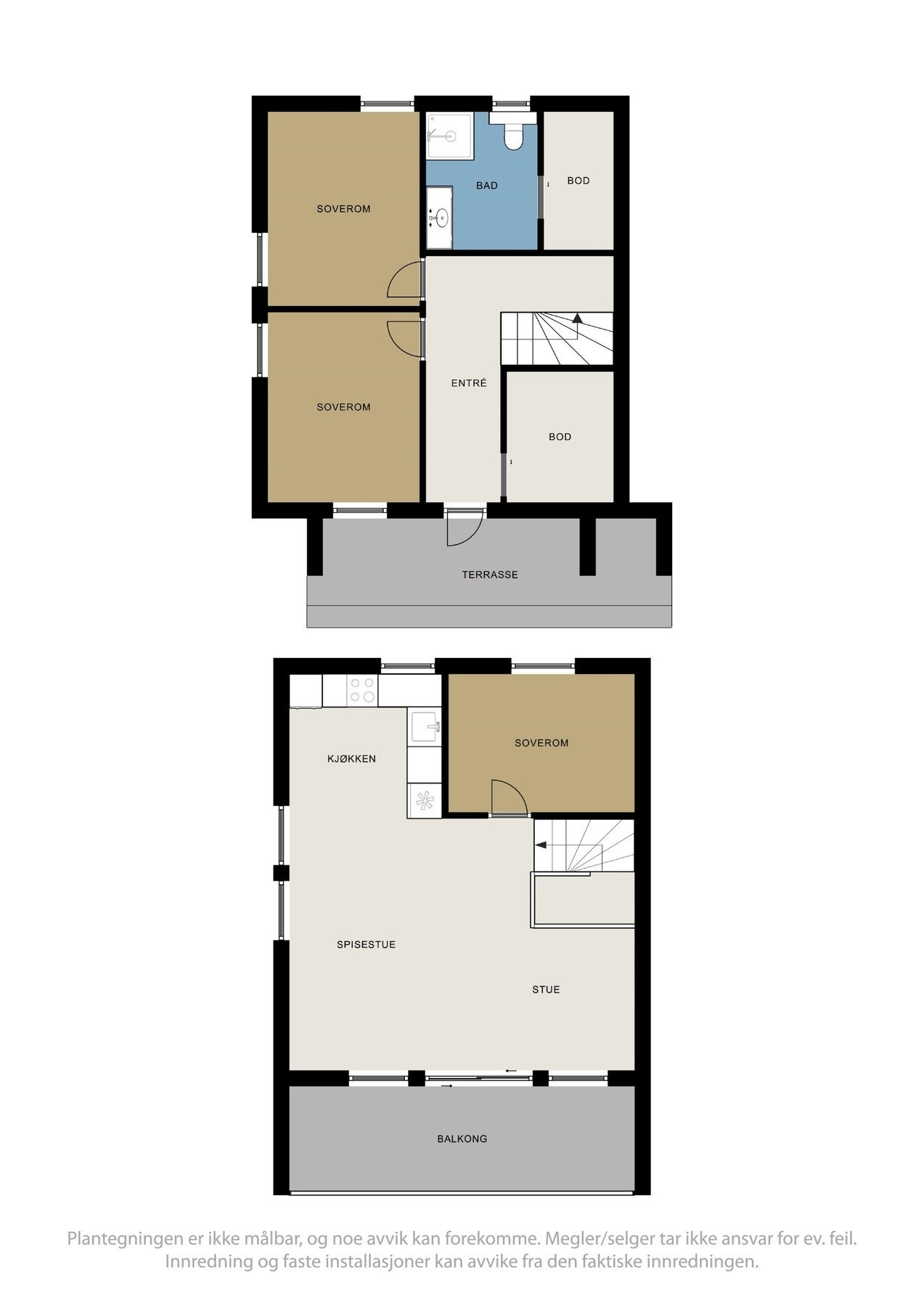 Planskisse - oversikt. Galleribilde