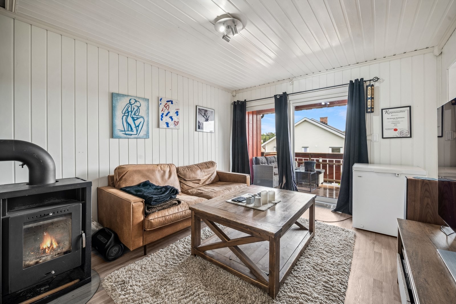 Stuen er lys og pen Galleribilde