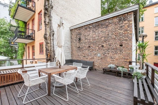 Felles terrasse Galleribilde