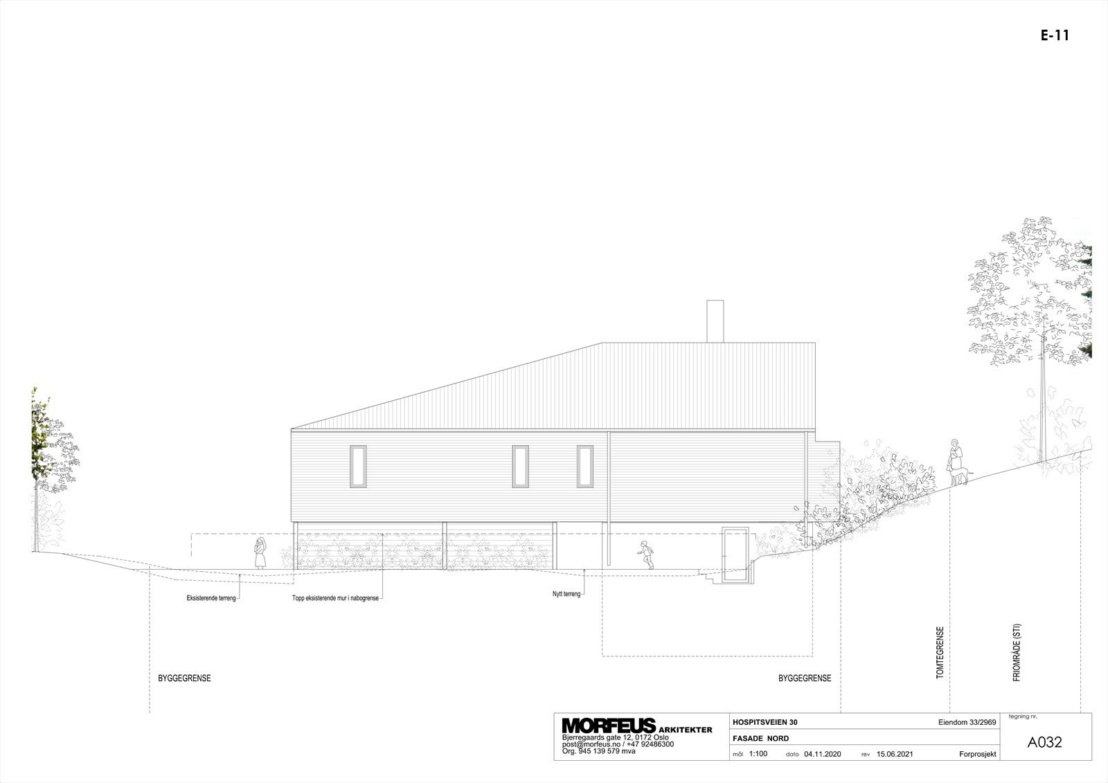 Fasade nord Galleribilde