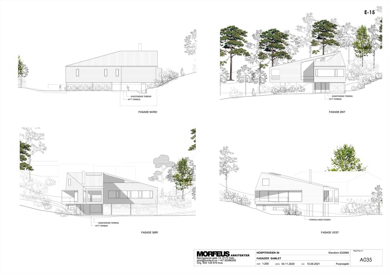 Fasader samlet Galleribilde