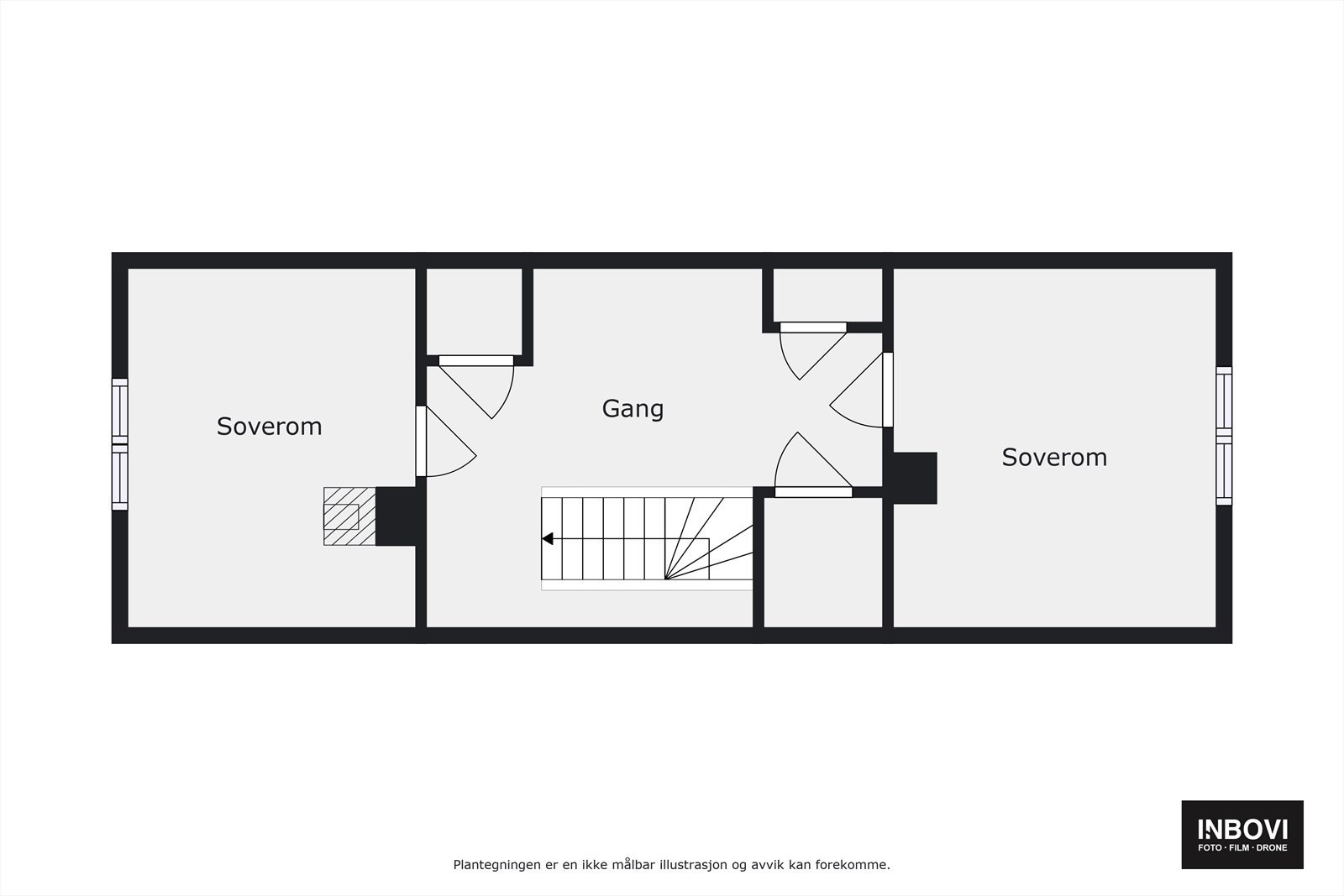 Plantegning 2.etg Galleribilde