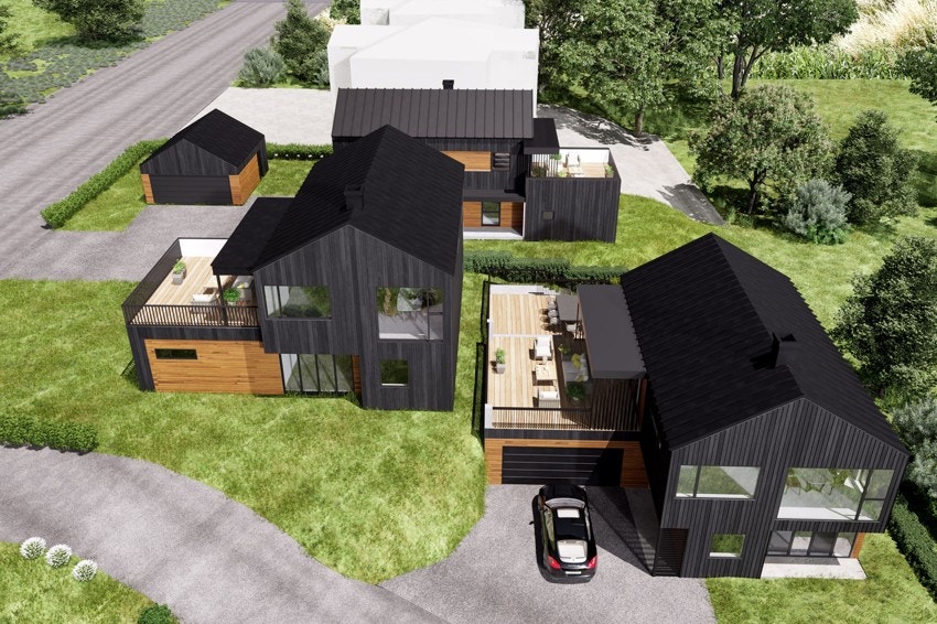 Funkisbolig har stilig utforming og gode planløsninger i begge etasjer. Galleribilde