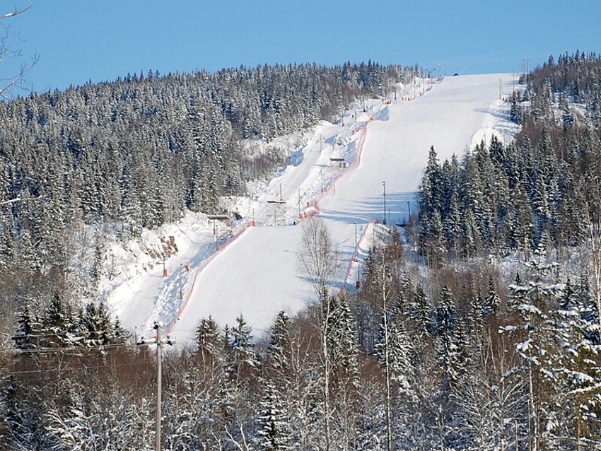 Kort kjøretur til Tryvann Vinterpark Galleribilde