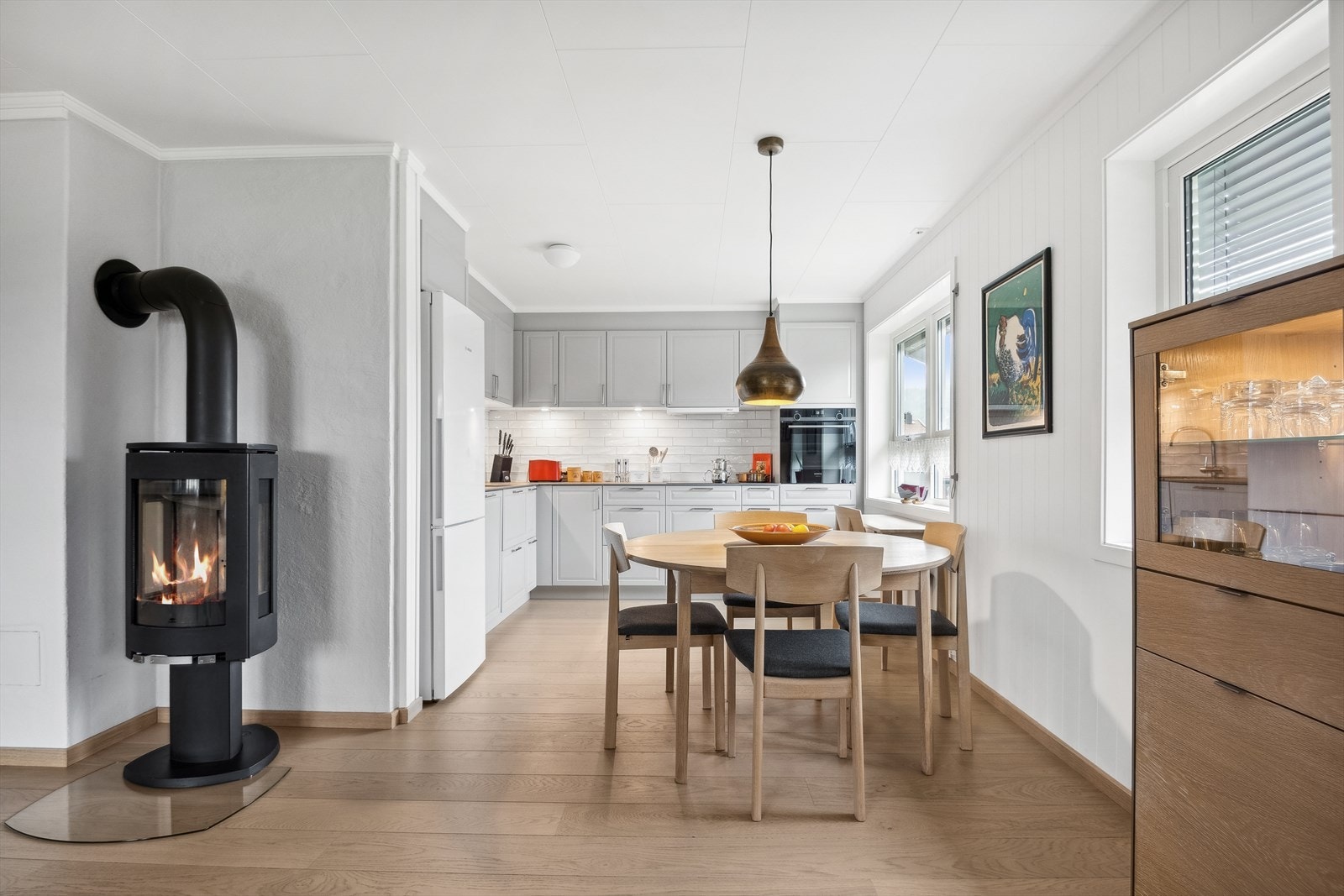 Peisovn gir god varme på kalde dager og skaper en koselig stemning. Galleribilde