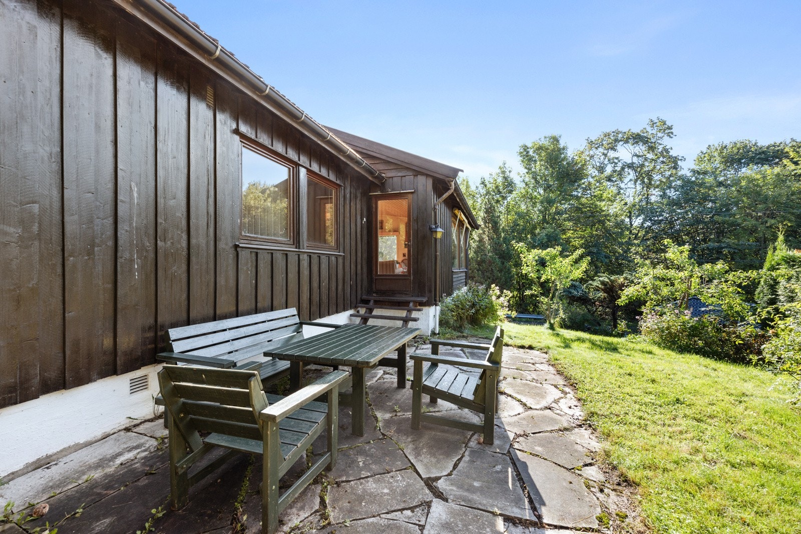 Her har du plass til en koselig sittegruppe. Galleribilde