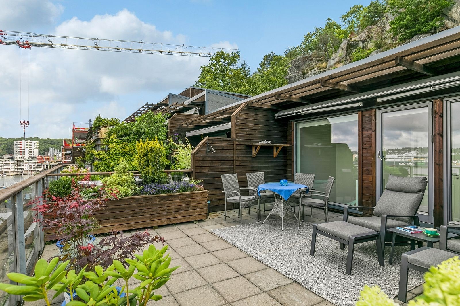 Balkongen har nydelig utsikt over Sandefjordsfjorden! Galleribilde