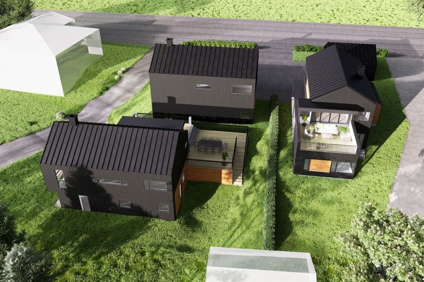 Funkisbolig har stilig utforming og gode planløsninger i begge etasjer. Galleribilde