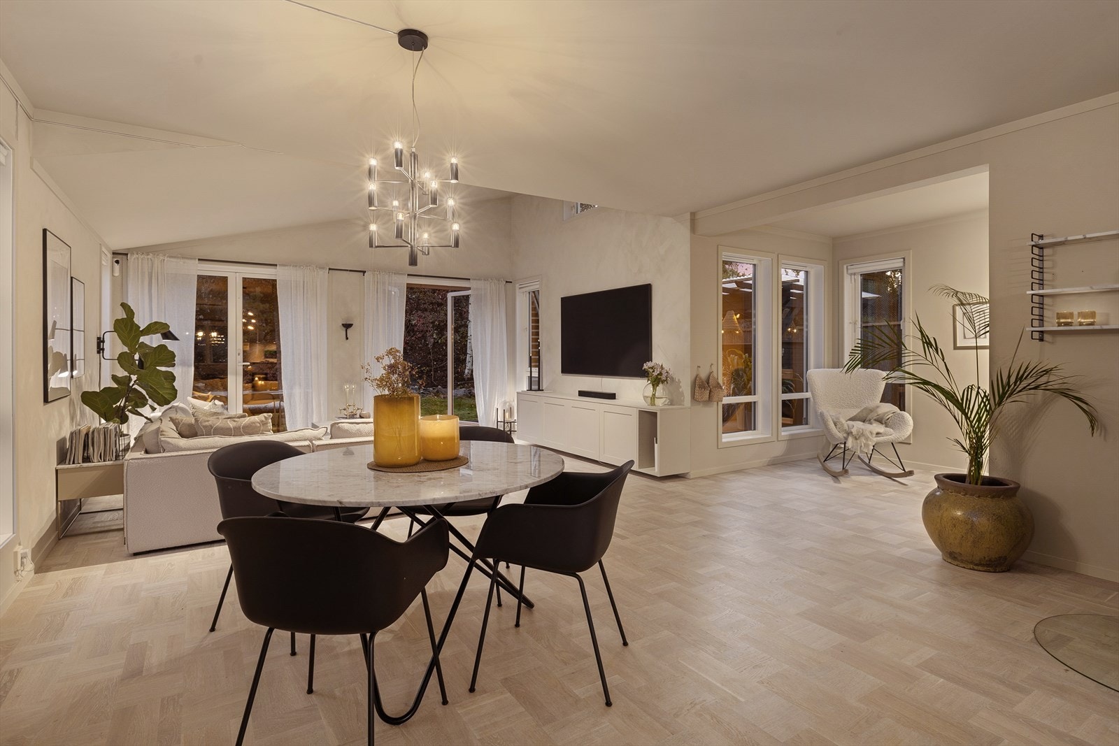 Stuen har også en fin stuekrok Galleribilde