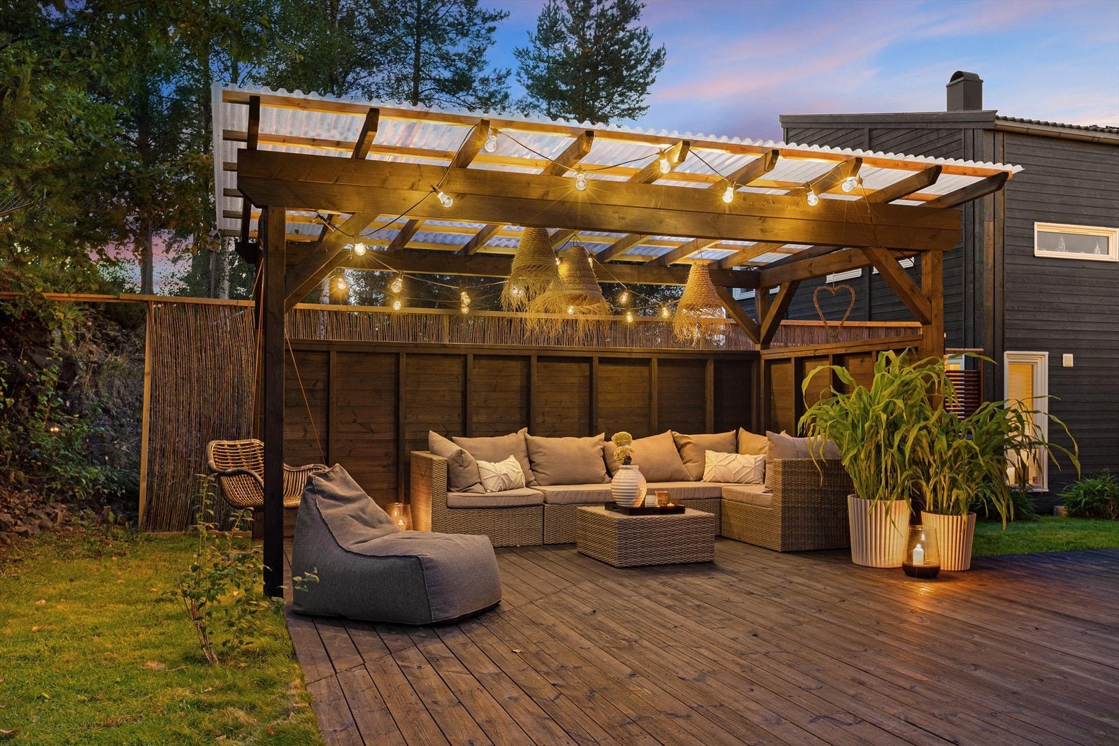 Kveldsstemning Galleribilde