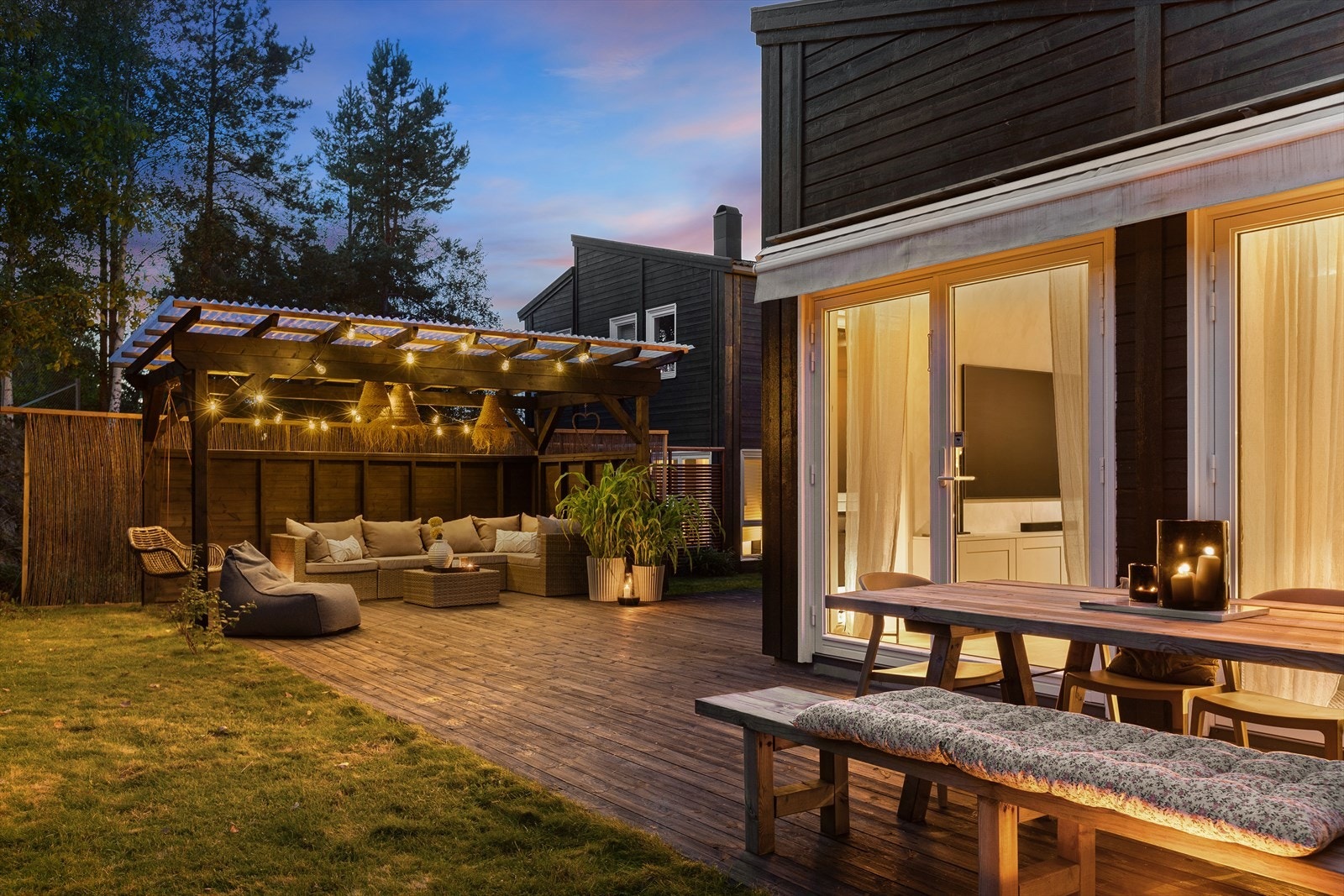 Kveldsstemning Galleribilde