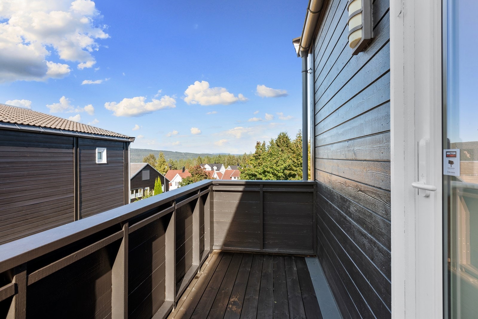 Det er også en fin luftebalkong her oppe Galleribilde