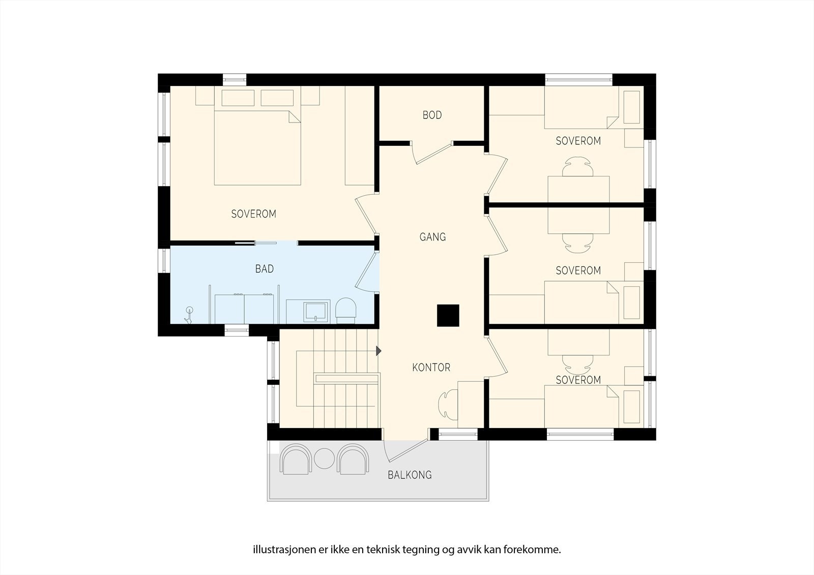 Presentasjon 2. etasje Galleribilde