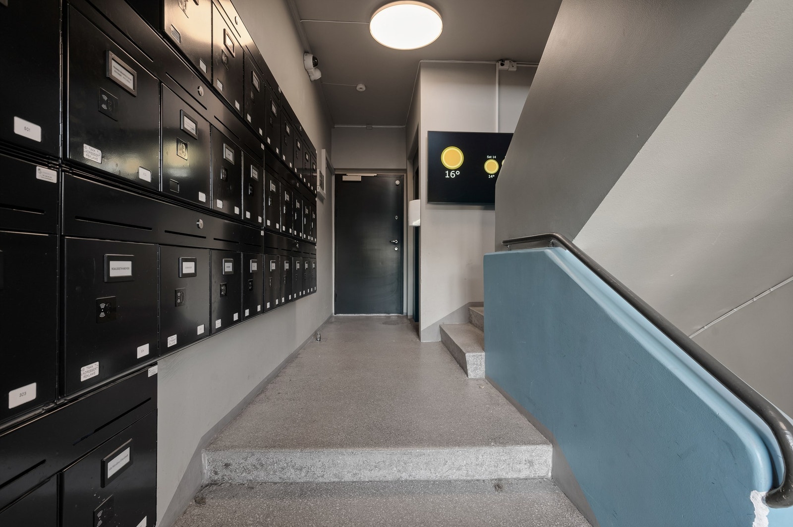 Felles inngangsparti. Galleribilde