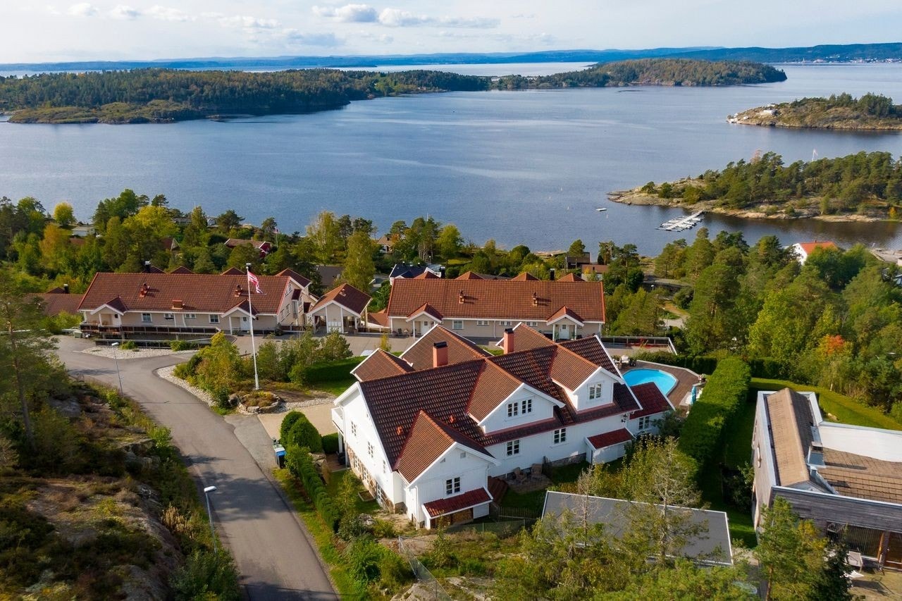 Hyggelig boligområde Galleribilde