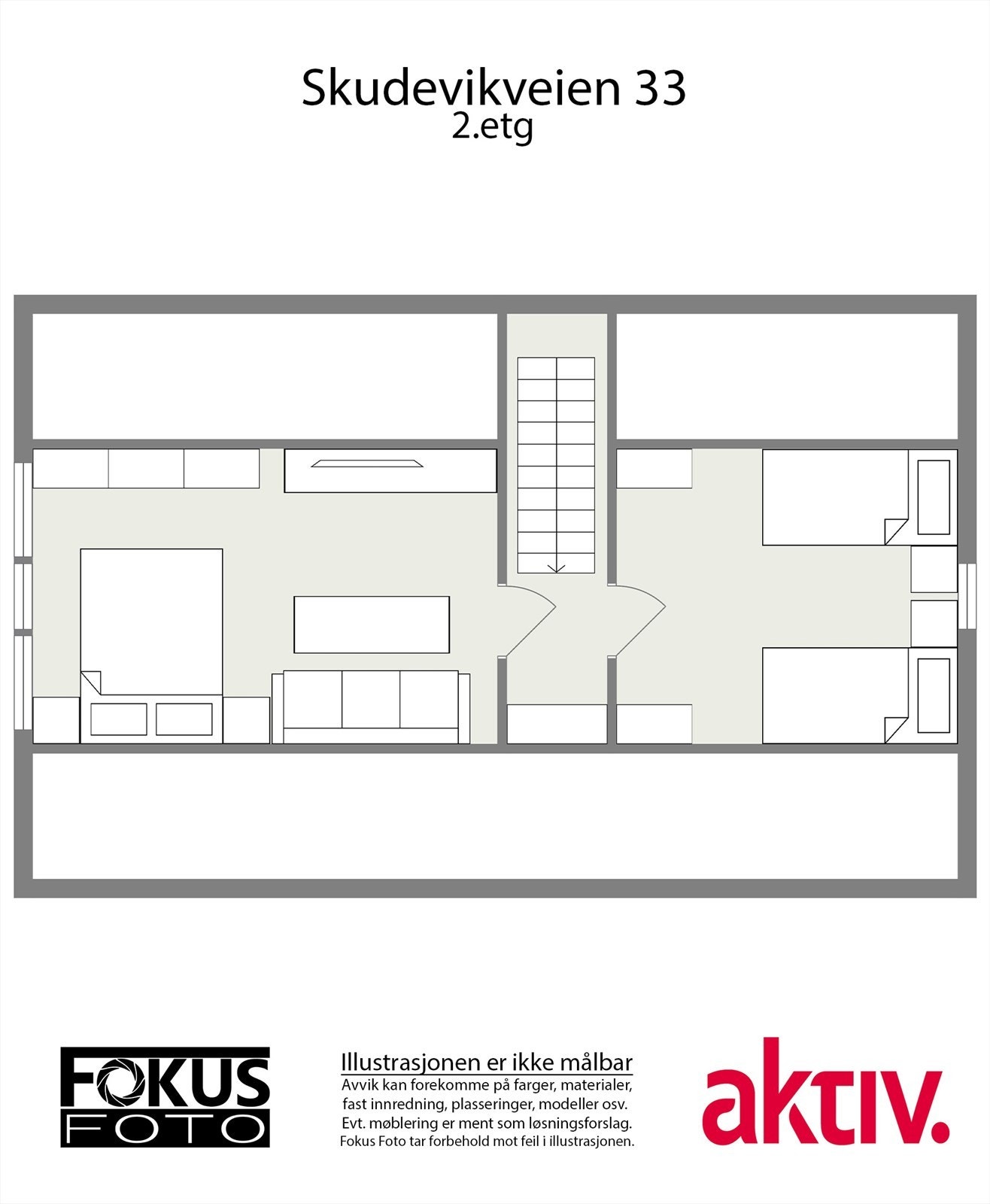 Plantegning 2. etasje Galleribilde