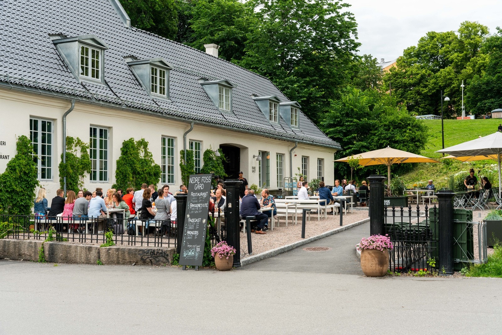 Nærområde - Nedre Foss gård. Galleribilde