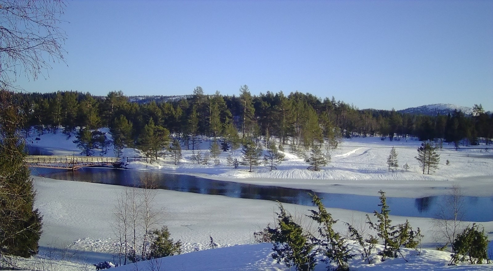 Vinterbilde tatt av selger Galleribilde