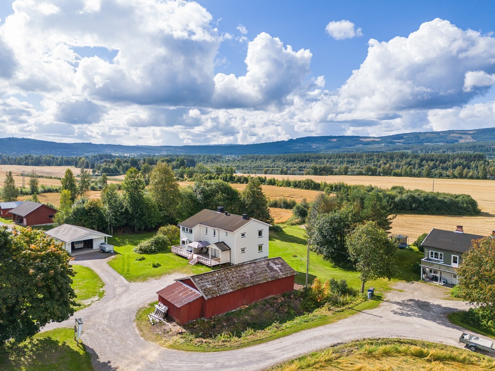 Dronefoto Galleribilde