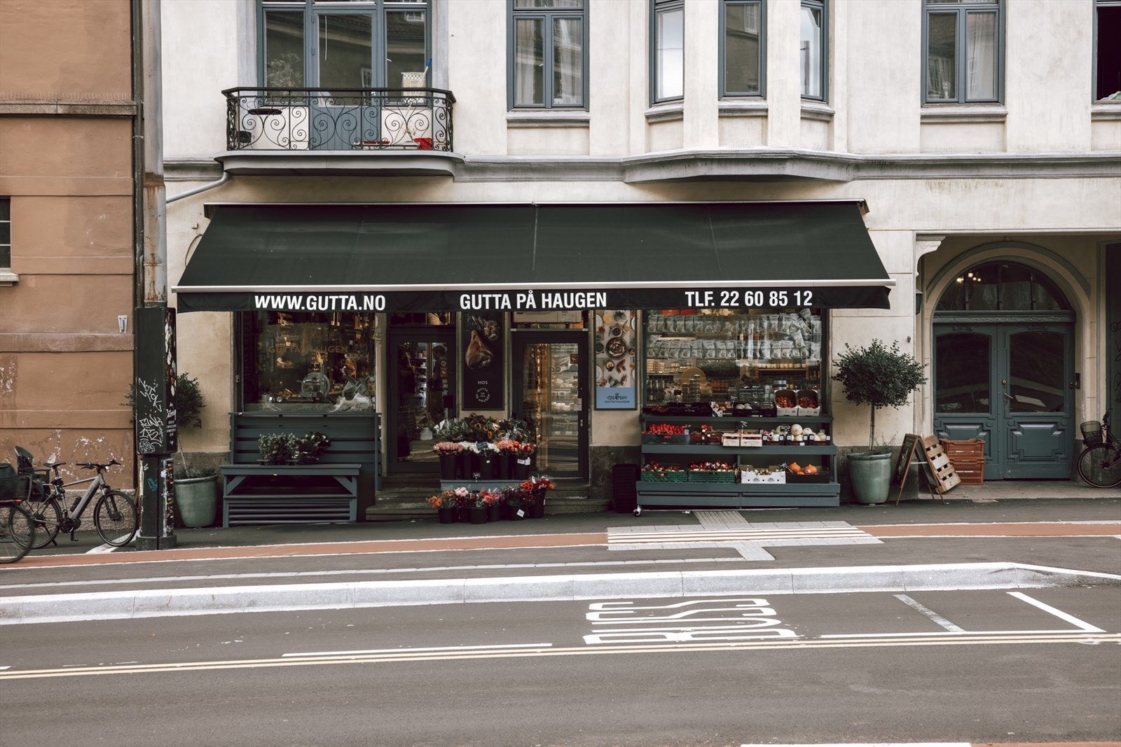 Her finnes delikatessebutikker som Gutta på Haugen. Galleribilde