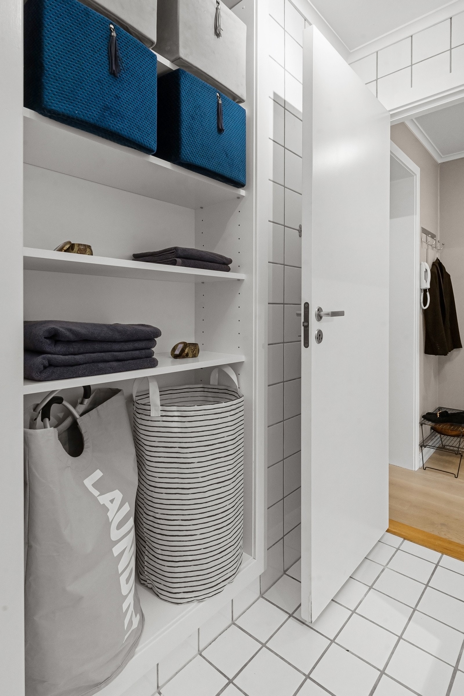 Badet har varmekabler i gulvet. Galleribilde