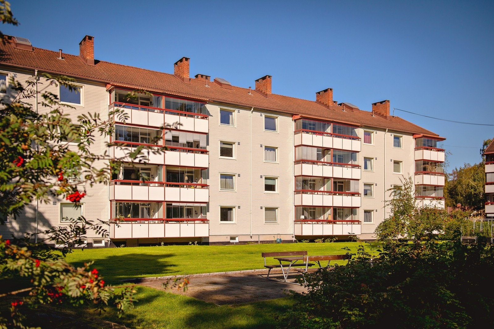 Fasade fra balkongsiden Galleribilde