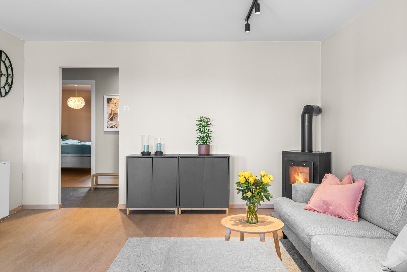 I 2023 ble gulvet avrettet, og det ble lagt nytt gulv Galleribilde