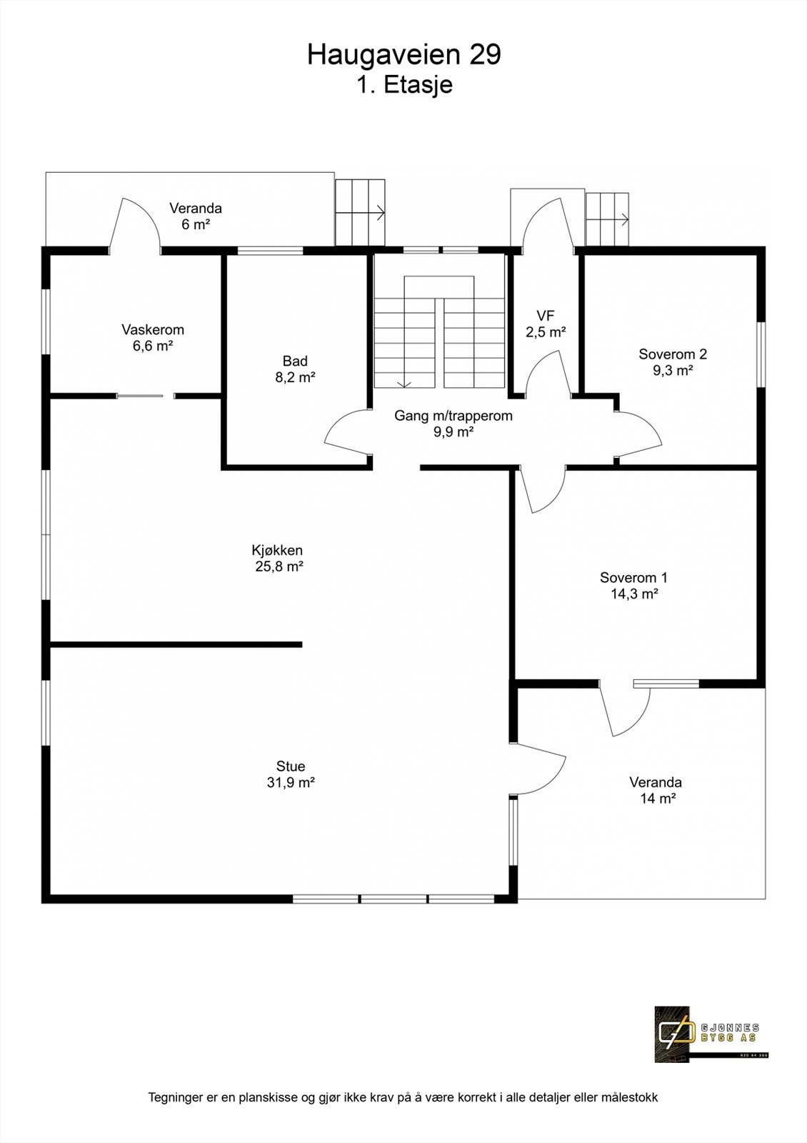 Haugaveien 29 - 1. Etasje - 2D Floor Plan_page-0001.jpg Galleribilde