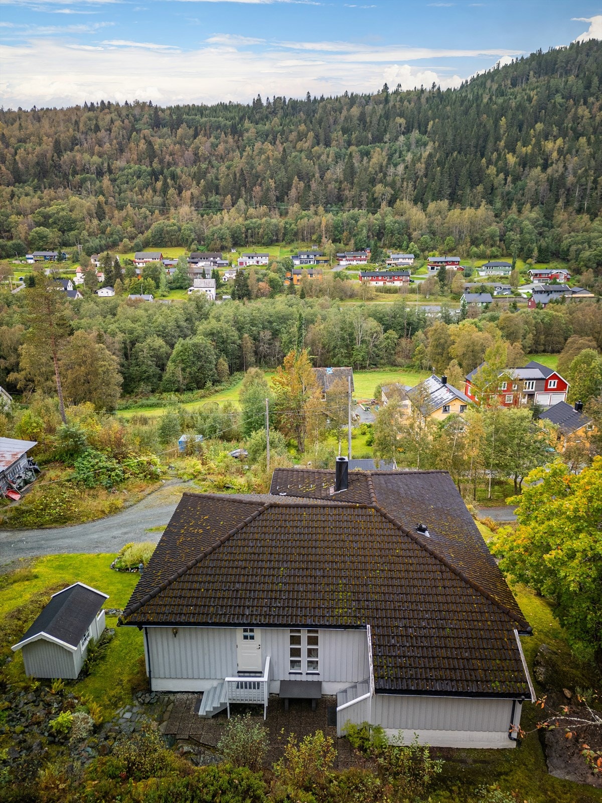 Dronefoto Galleribilde