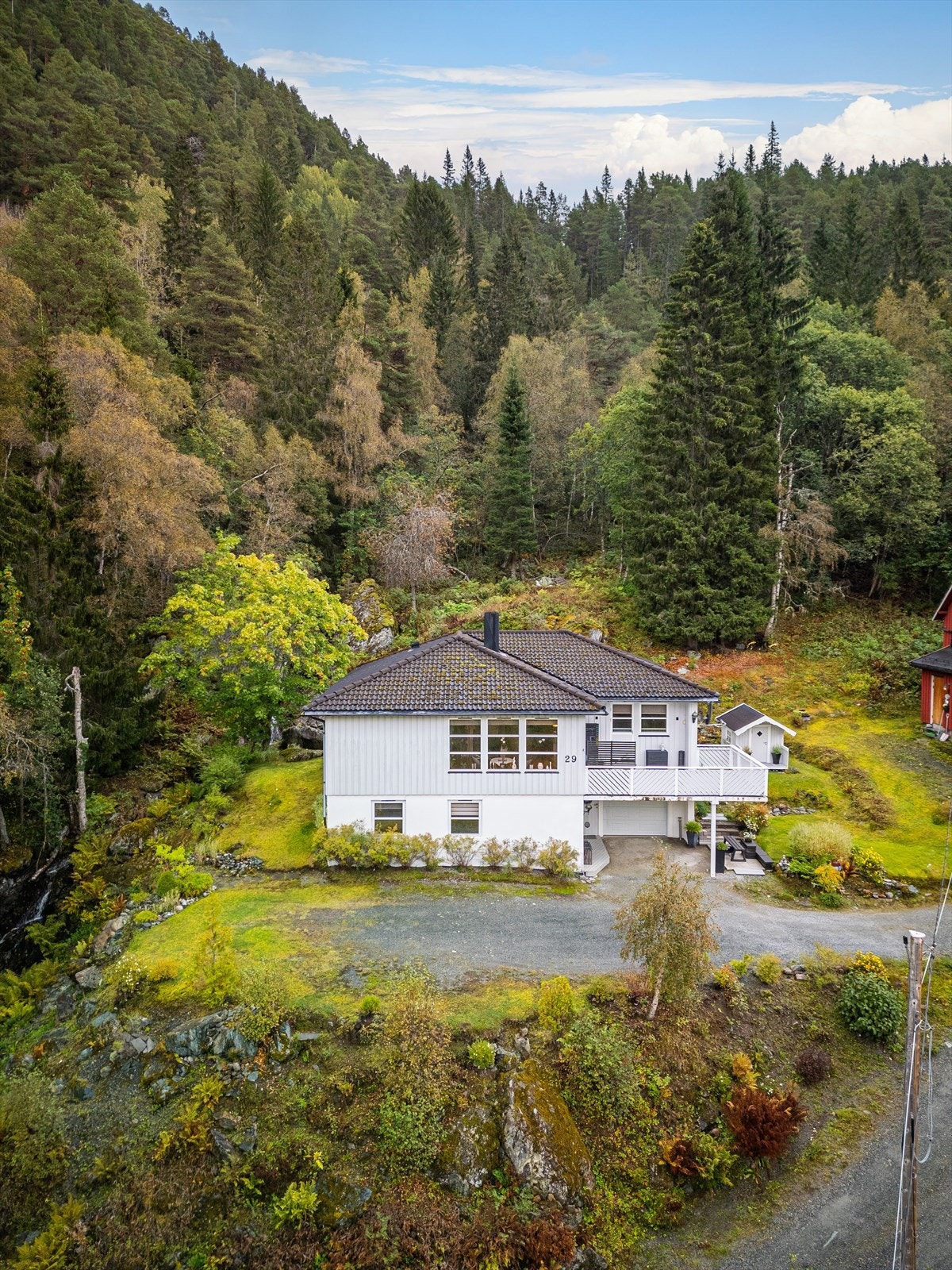 Dronefoto Galleribilde