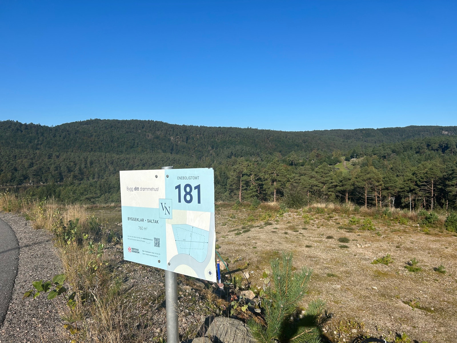 Tomt 181 for salg Galleribilde