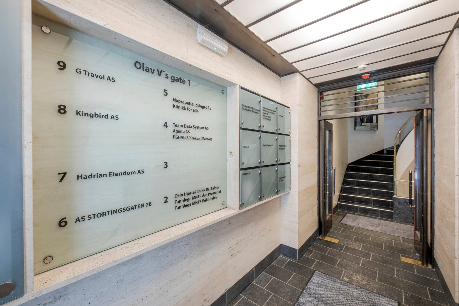 Inngangspartiet. Galleribilde