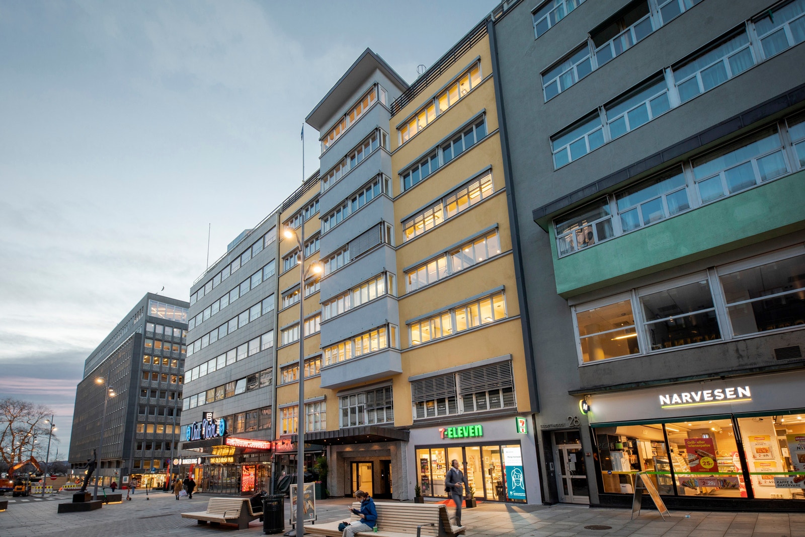 Olav Vs gate 1. Galleribilde