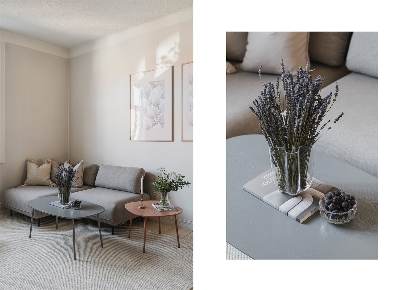 Leiligheten ble i 2022 gjort om fra en 2-roms til en 3 roms Galleribilde