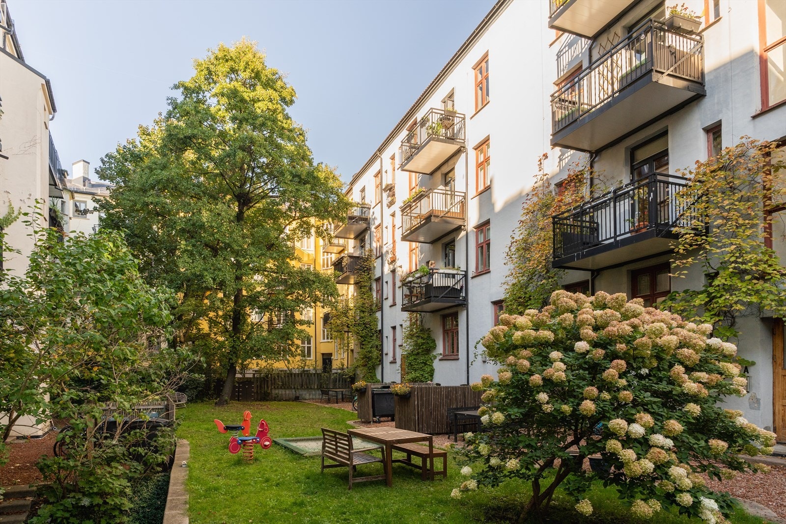 Borettslaget består av 18 leiligheter Galleribilde