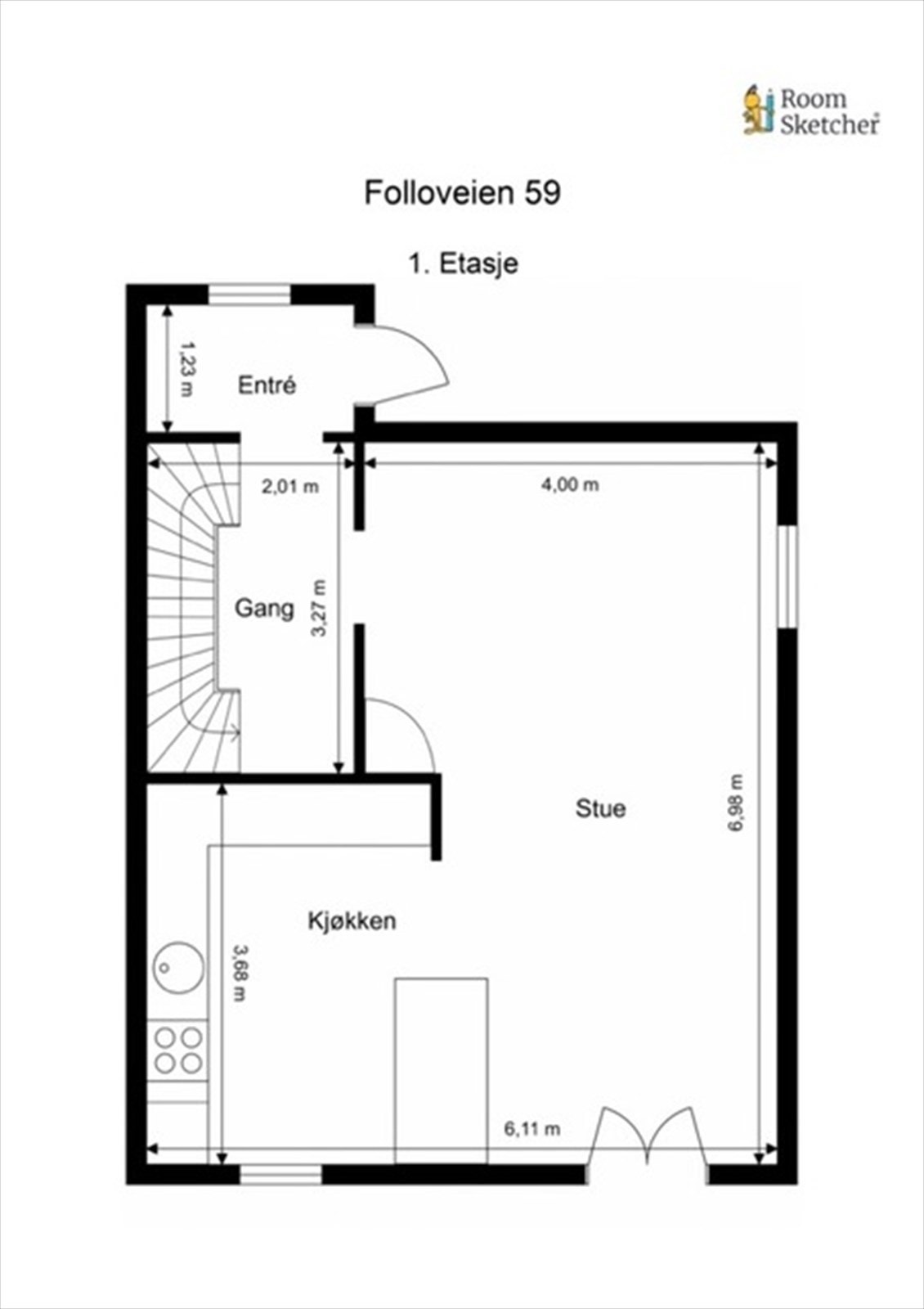 1. etasje Galleribilde