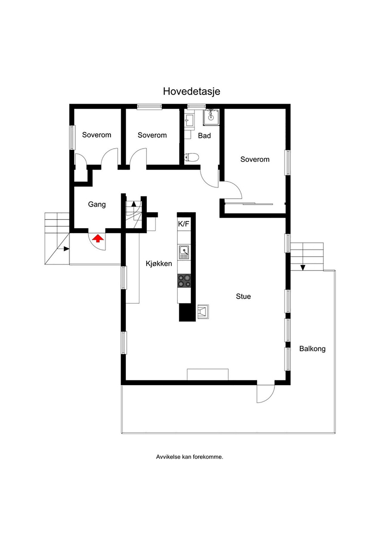 Hovedetasjen Galleribilde