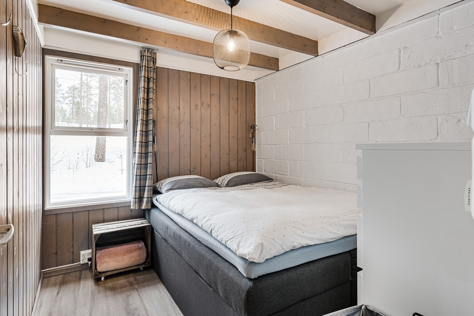 Fint hovedsoverom med behagelige fargevalg. Galleribilde