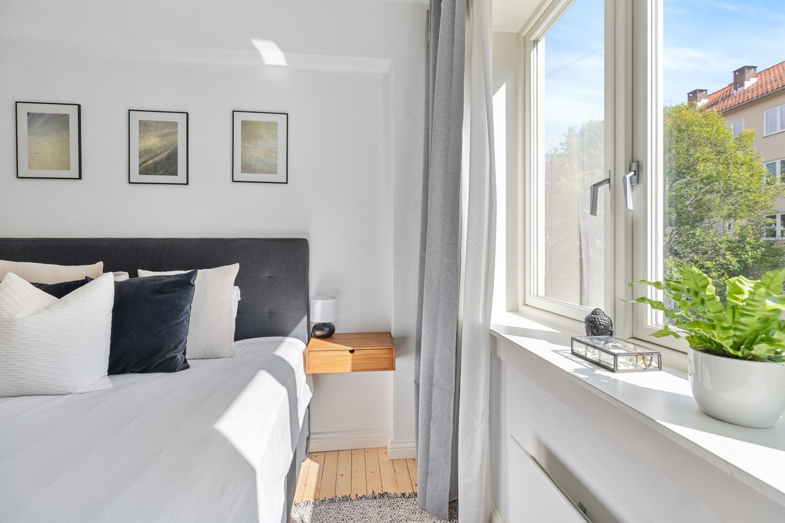 Boligen ligger i et svært rolig boligområde Galleribilde