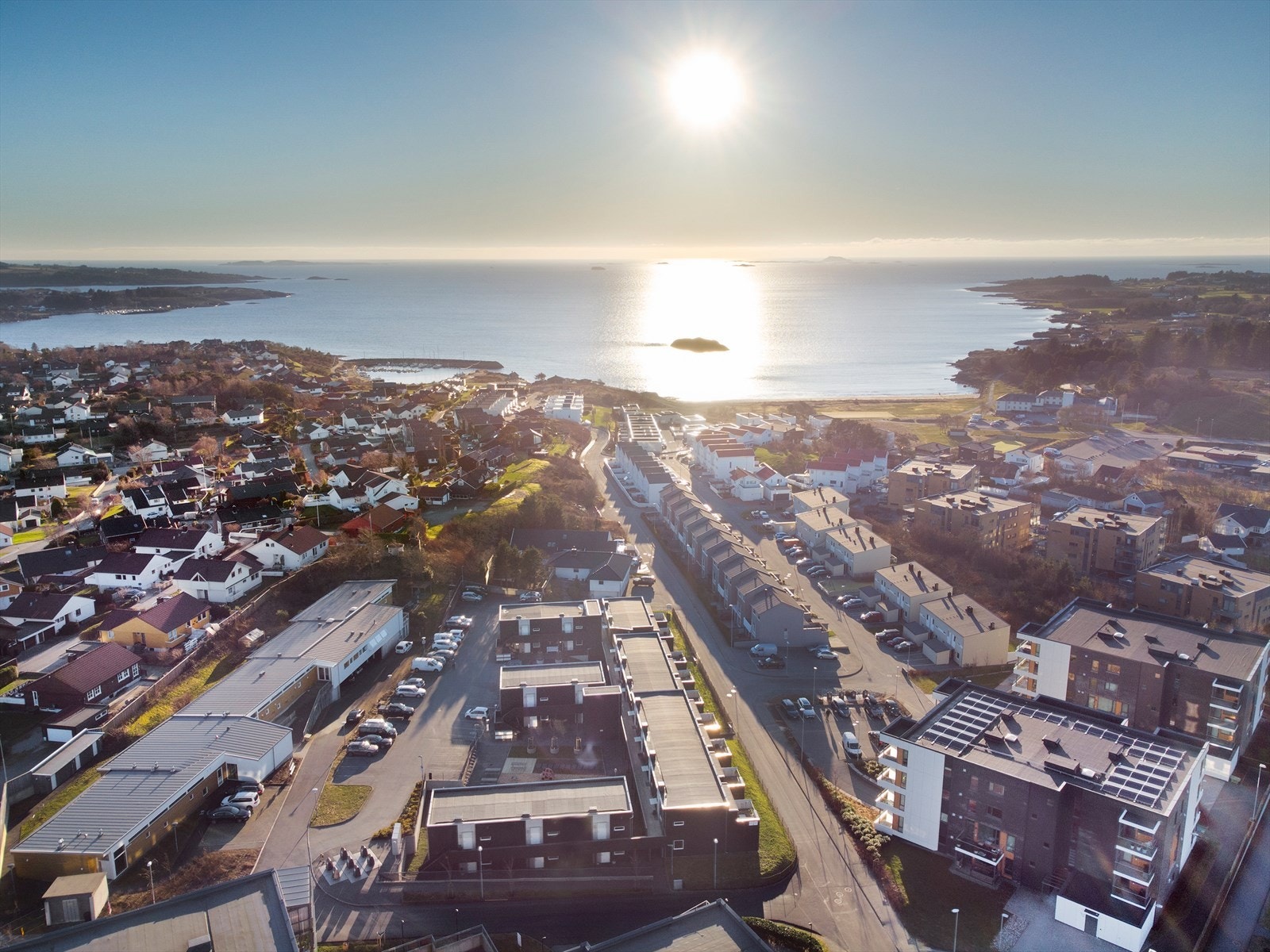 Dronefoto Galleribilde