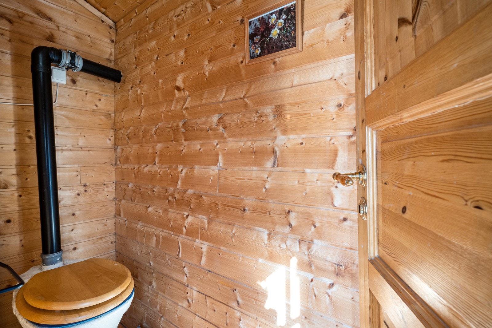 Hytten har mulldo. Galleribilde