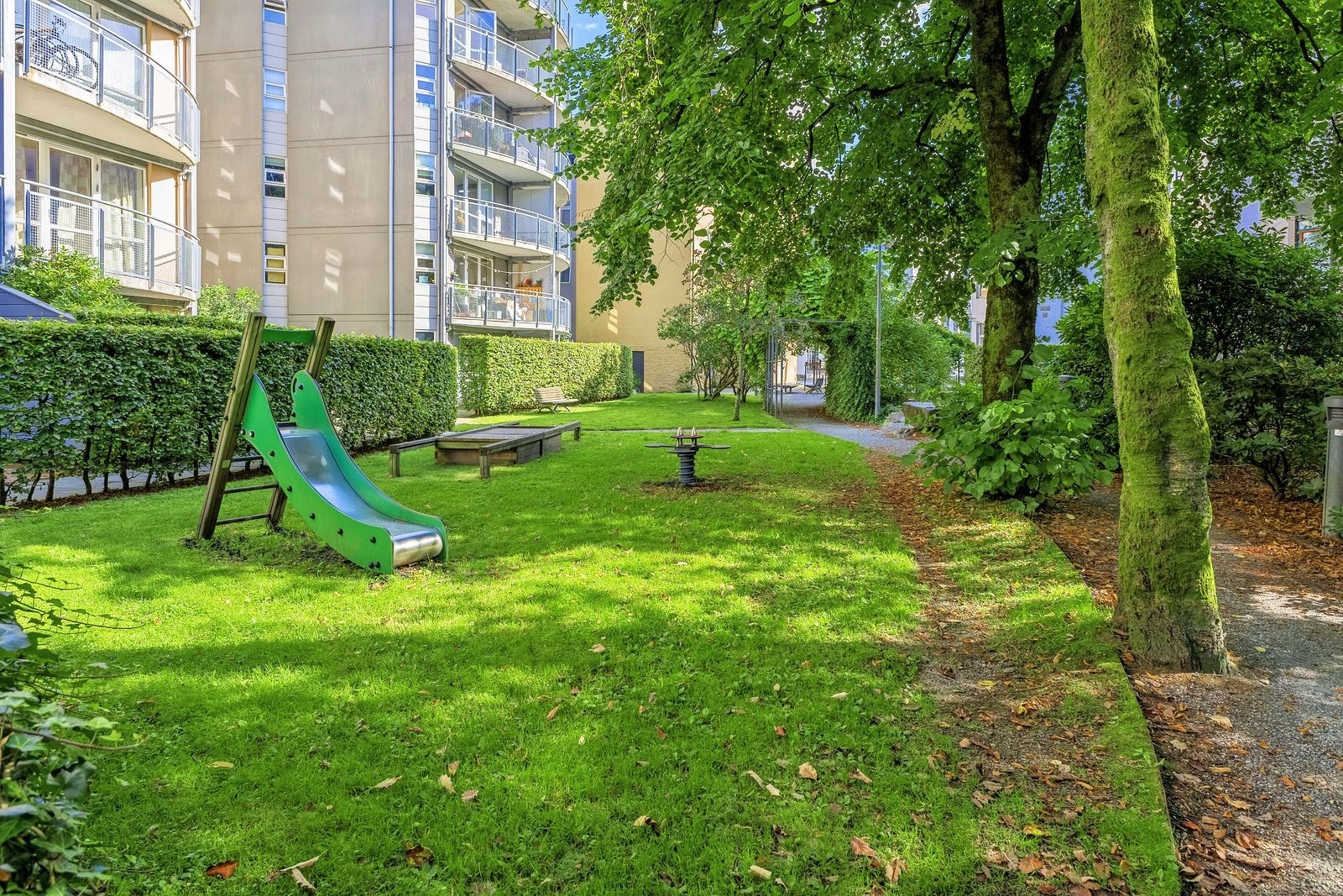 Felles Parkområde for beboerne Galleribilde