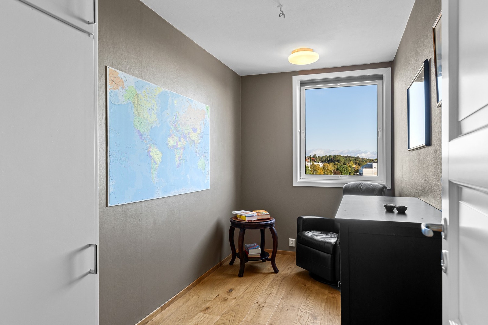 Leilighetens to andre soverom er begge på 7,8 kvm. Galleribilde