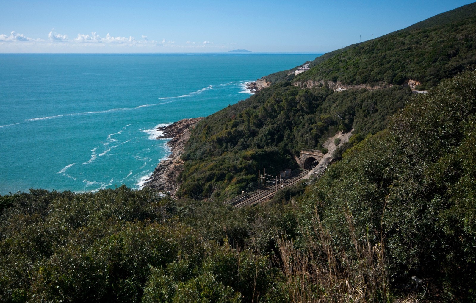 Kysten ved Quercianella Galleribilde